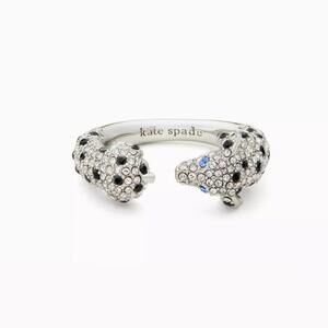 Kate Spade Hot Dog Pave Ring Size 8